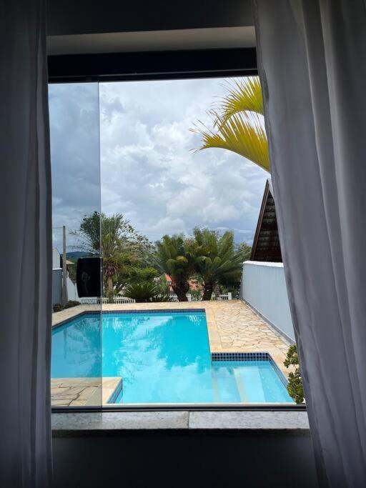 Casa Com Piscina Em Condominio Fechado Aguas de Lindoia Ngoại thất bức ảnh